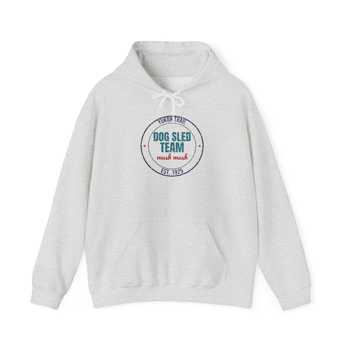 Yukon Trail Dog Sled Team Est. 1925 Hoodie, Vintage Winter Hoodie