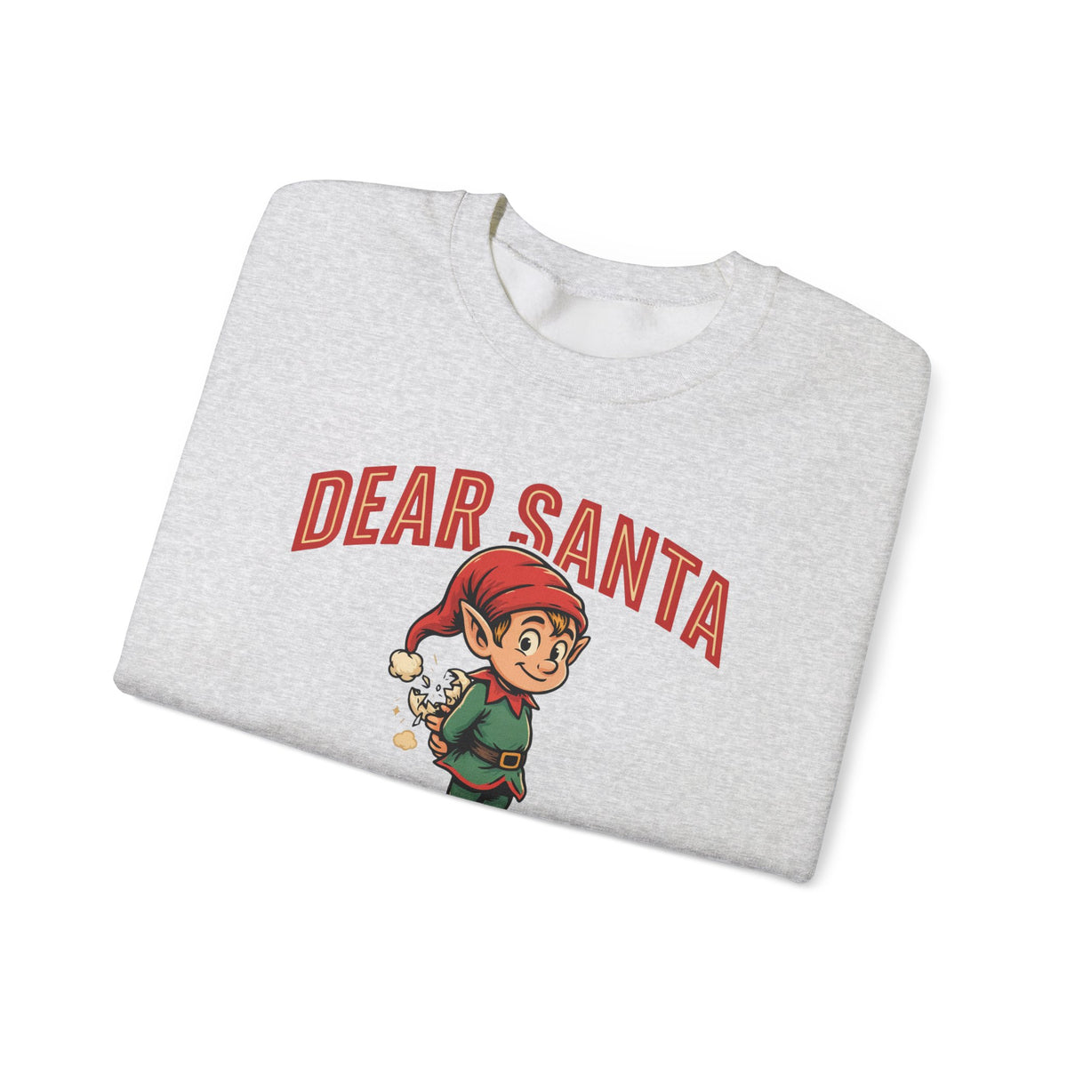 Dear Santa I Can Explain Sweatshirt, Funny Christmas Crewneck