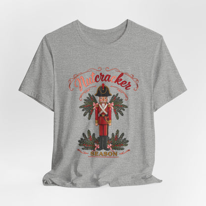 Nutcracker Season Shirt, Vintage Nutcracker T-Shirt, Pink Christmas Tee