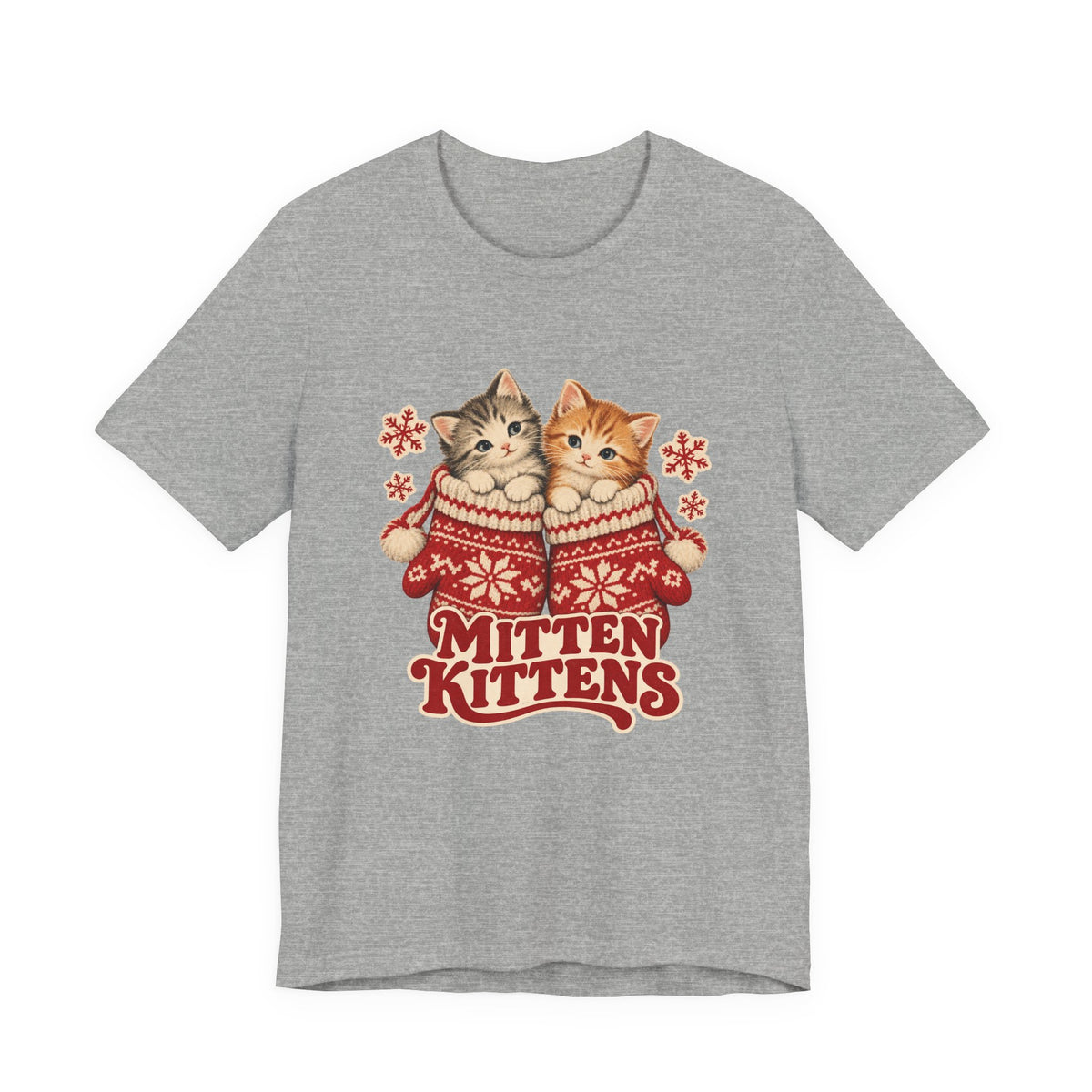 Mitten Kittens Cute Winter Cats Shirt, Winter Kittens T-Shirt, Winter Kittens Gift