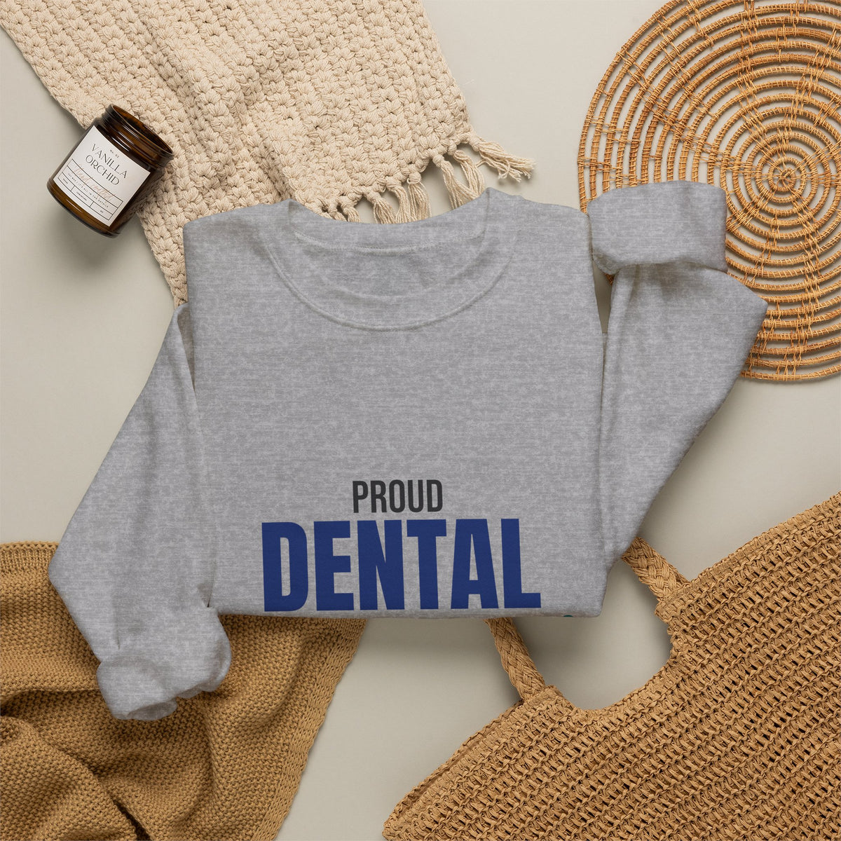 Proud Dental Hygienist Sweatshirt, Dental Hygienist Crewneck Sweatshirt