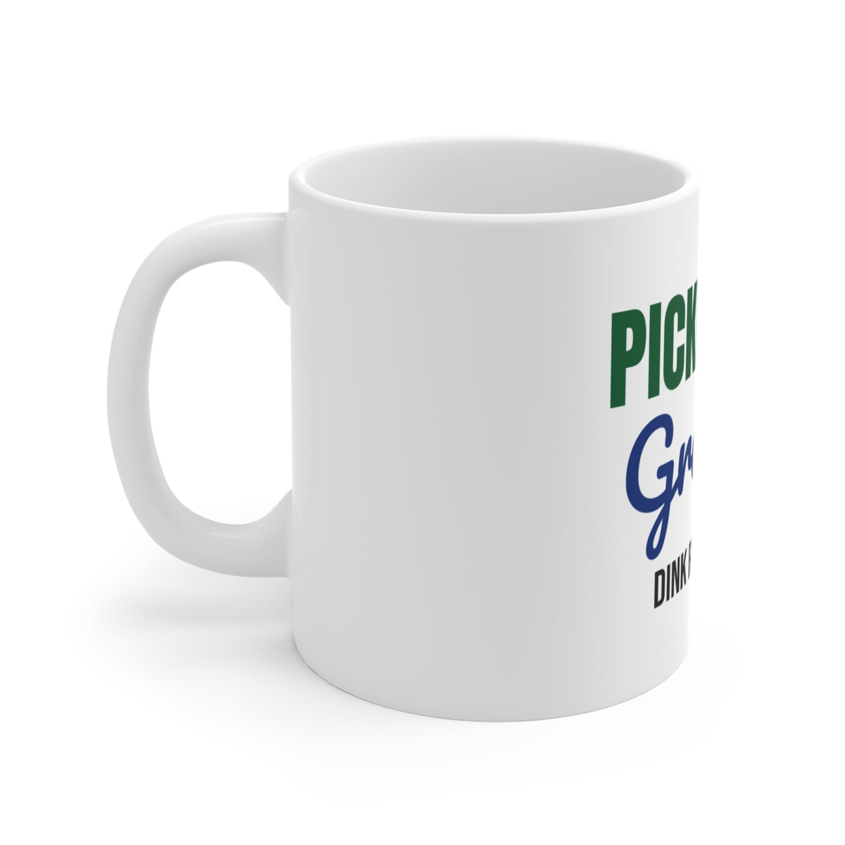 Pickleball Grandpa Dink Responsibly Mug