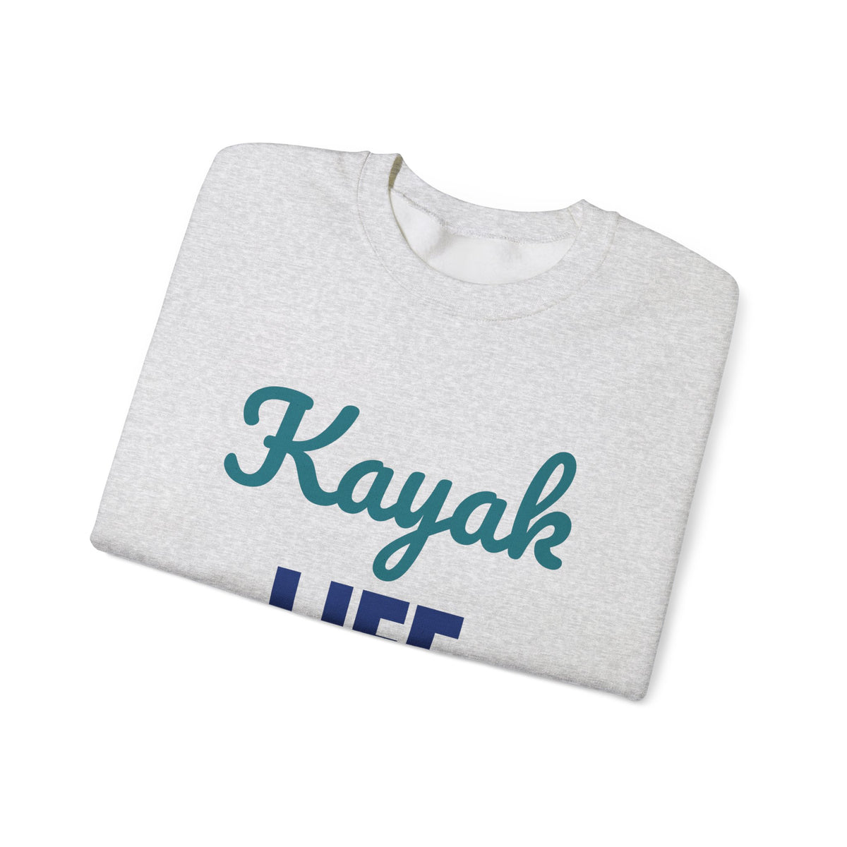 Kayak Life Paddle Relax Repeat Sweatshirt, Kayaking Crewneck Sweatshirt