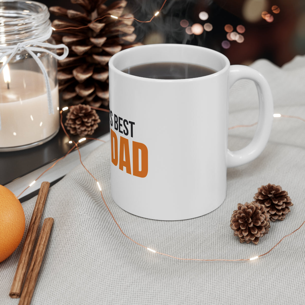 World's Best Cat Dad Mug
