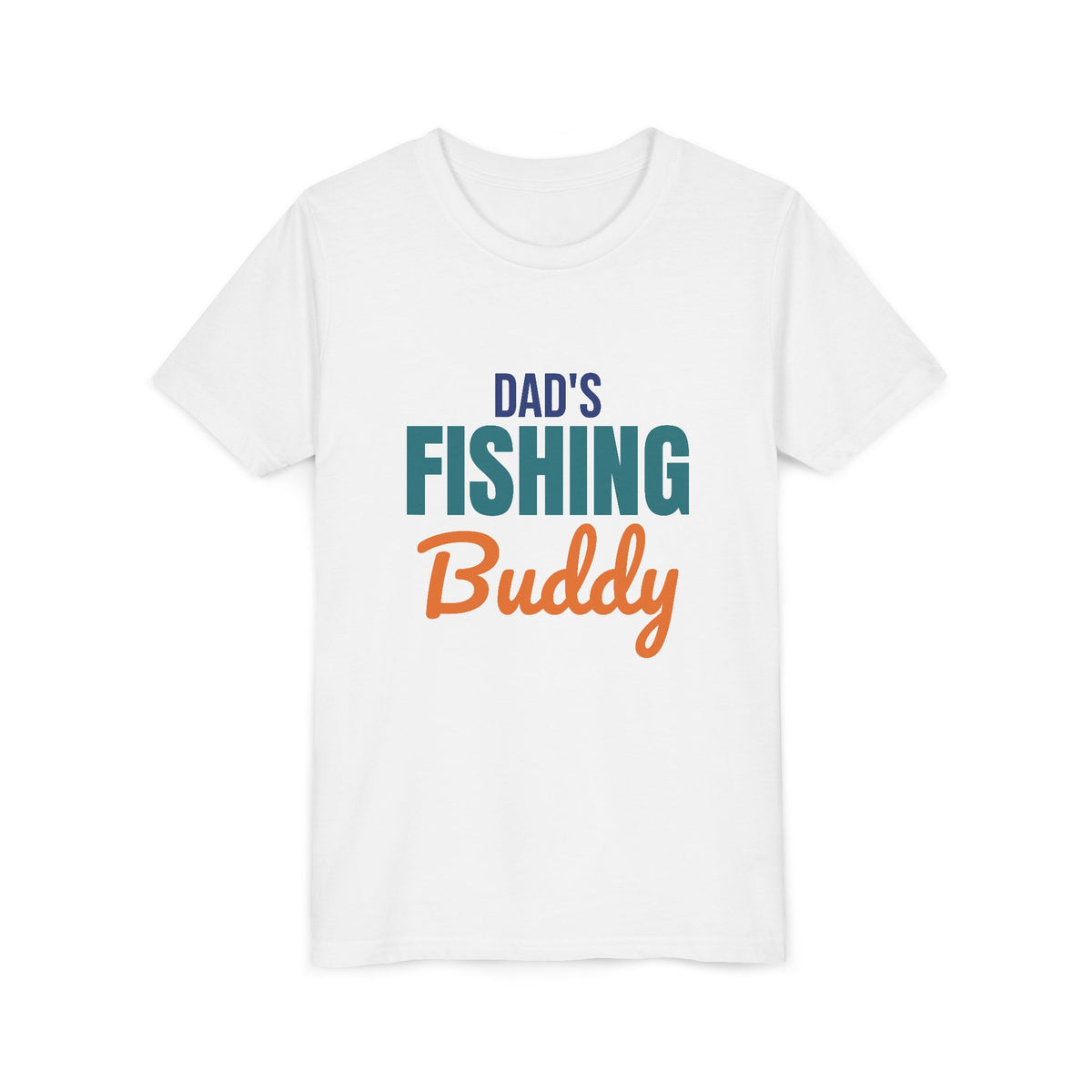 Dad's Fishing Buddy Kids Shirt, Kids Fishing T-Shirt