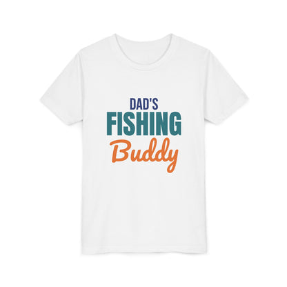 Dad's Fishing Buddy Kids Shirt, Kids Fishing T-Shirt
