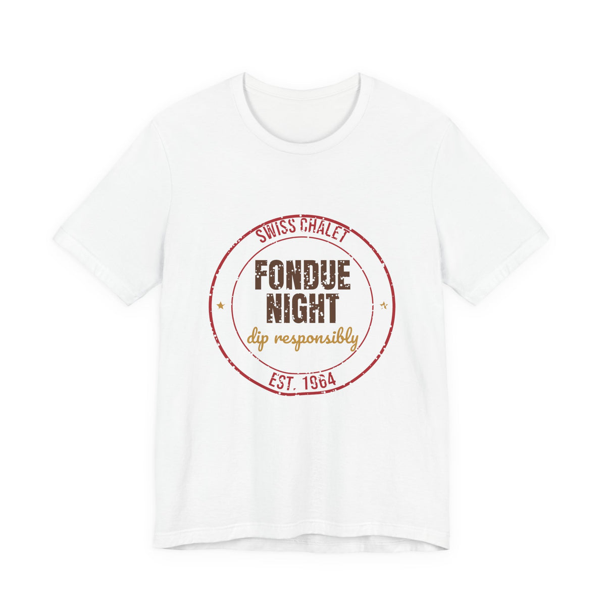 Swiss Chalet Fondue Night Est. 1964 Shirt