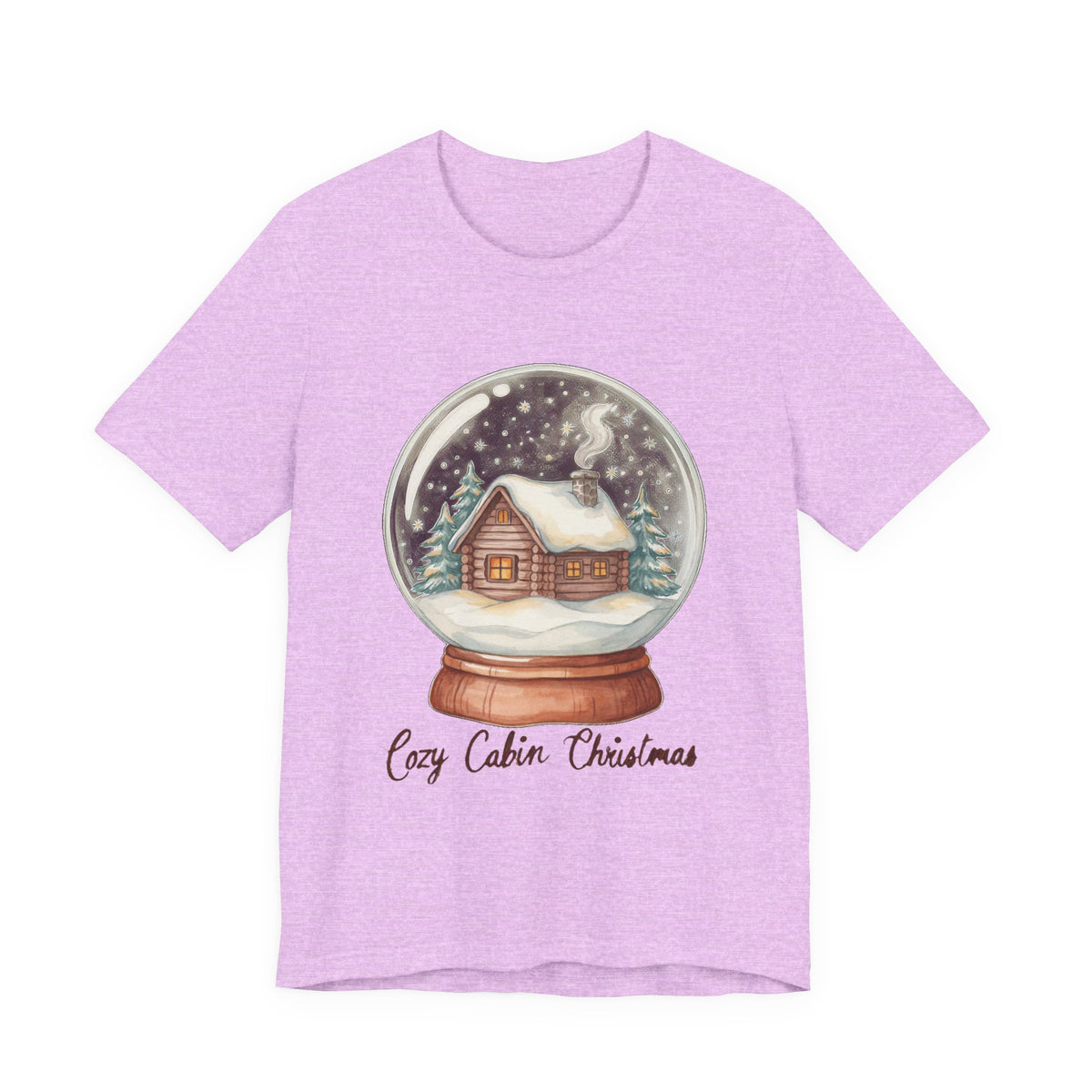 Cozy Cabin Christmas Snow Globe Shirt, Cozy Cabin Christmas Snow Globe T-Shirt