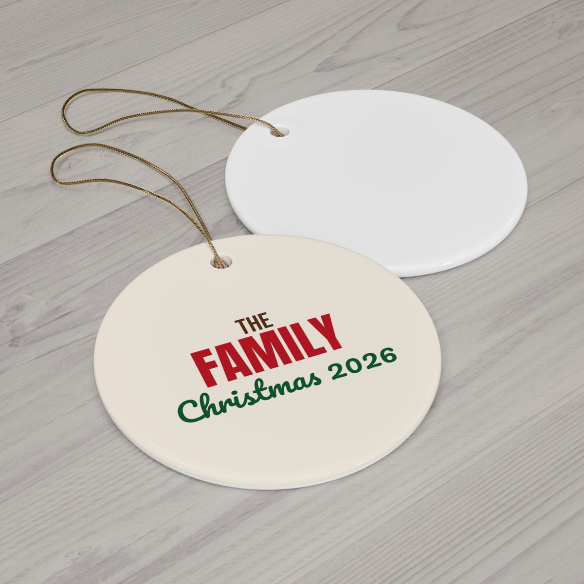 The Family Christmas Ornament 2026, Family Keepsake Ornament, Christmas Gift