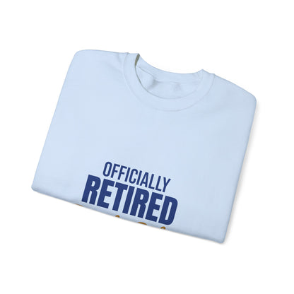 Officially Retired Time to Relax Sweatshirt, Retirement Crewneck, Retirement Gift