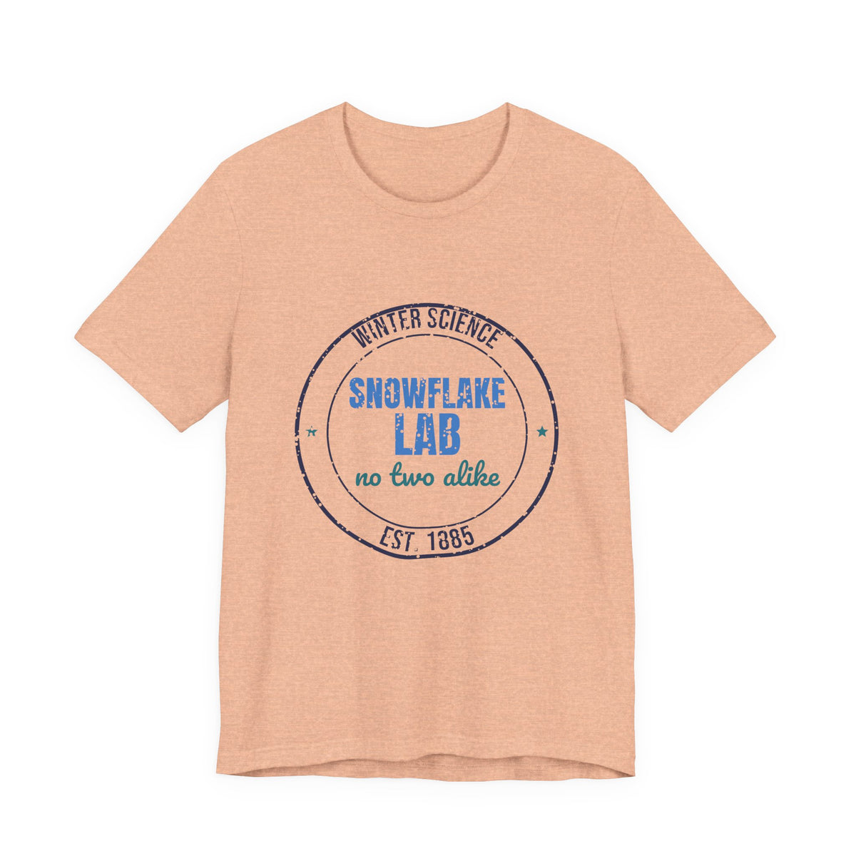 Winter Science Snowflake Lab Est. 1885 Shirt, Vintage Winter T-Shirt, Vintage Winter Gift