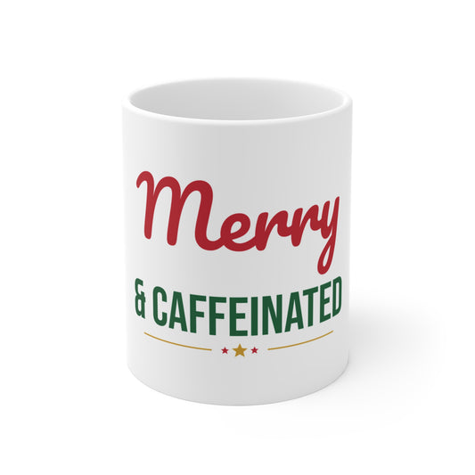 Merry and Caffeinated Mug