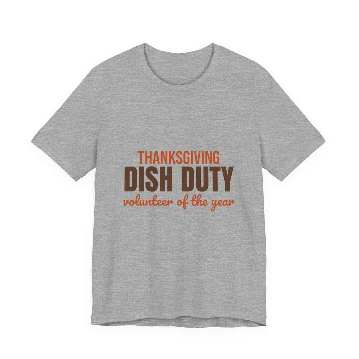 Thanksgiving Dish Duty Volunteer of the Year Shirt, Funny Thanksgiving T-Shirt, Funny Thanksgiving Gift