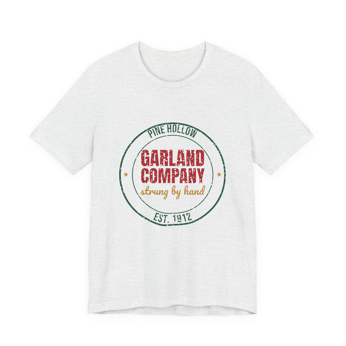 Pine Hollow Garland Company Est. 1912 Shirt, Vintage Christmas T-Shirt, Vintage Christmas Gift