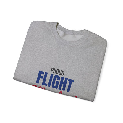 Proud Flight Attendant Sweatshirt, Flight Attendant Crewneck Sweatshirt