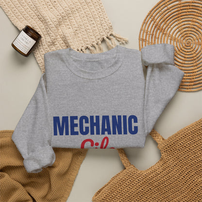 Mechanic Life Grease Coffee Repeat Sweatshirt, Mechanic Crewneck