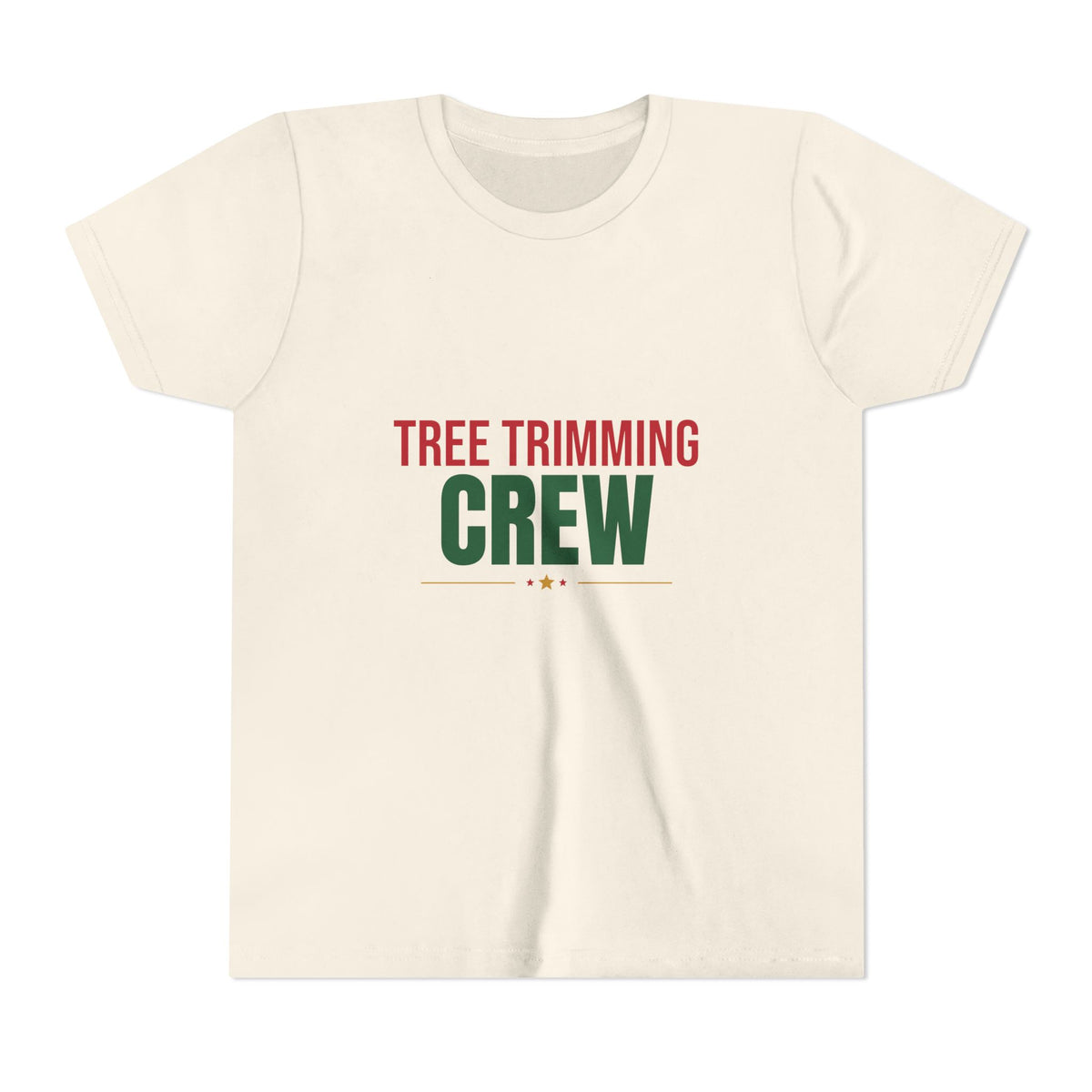 Tree Trimming Crew Kids Shirt