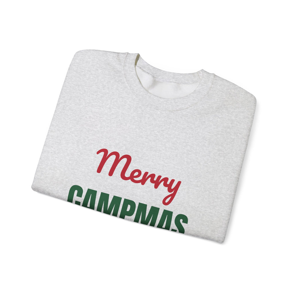 Merry Campmas Sweatshirt, Camping Christmas Crewneck, Camper Gift