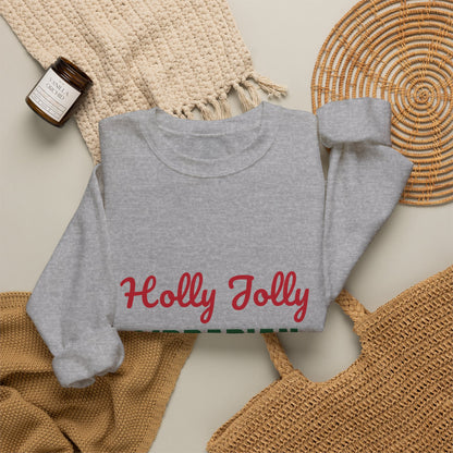 Holly Jolly Librarian Sweatshirt, Librarian Christmas Crewneck, Librarian Gift