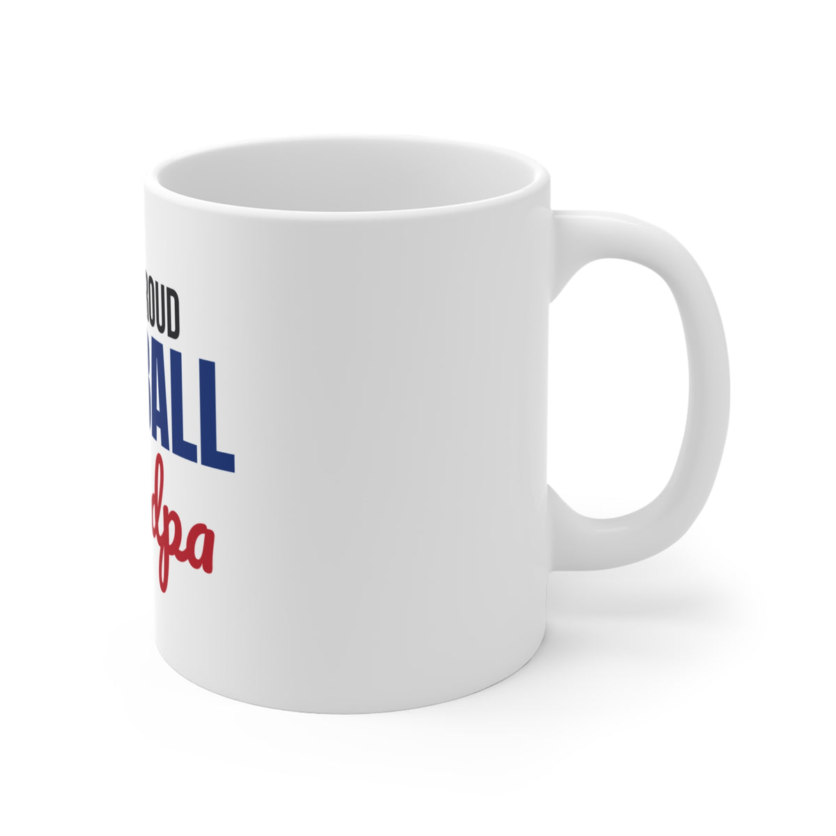 Loud and Proud Baseball Grandpa Mug
