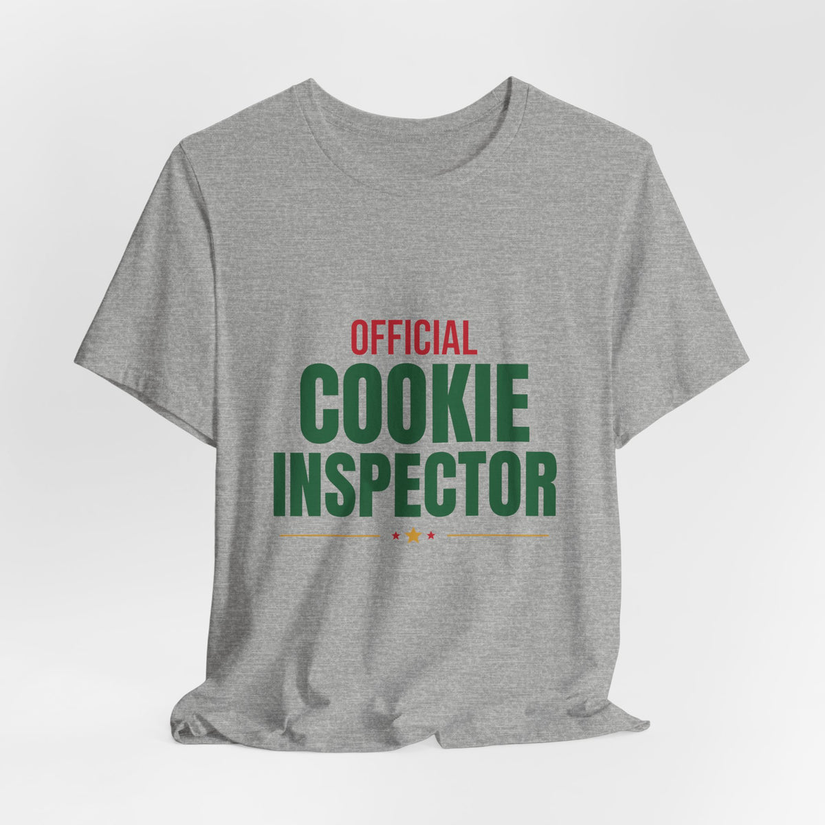 Official Cookie Inspector Shirt, Funny Christmas Baking T-Shirt