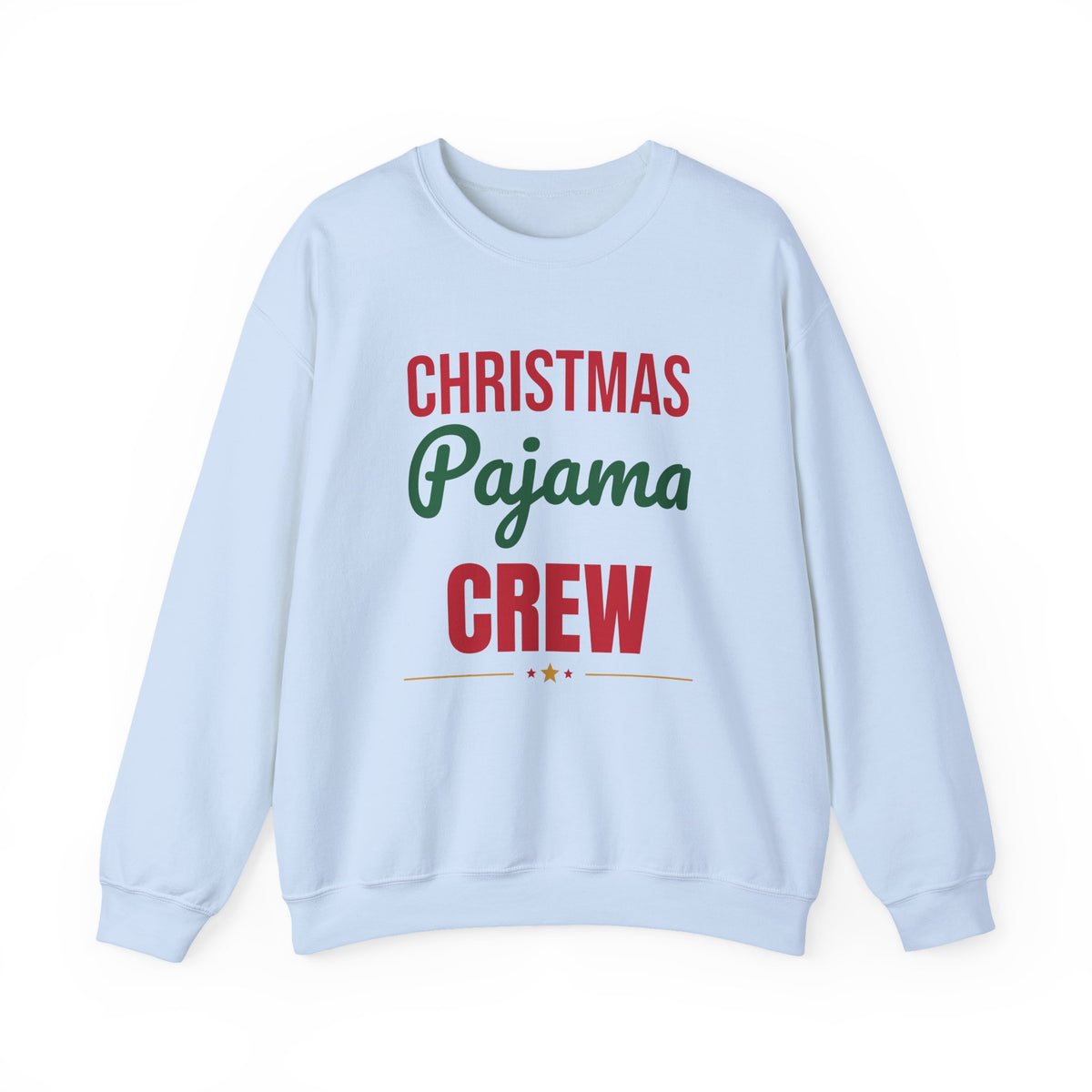 Christmas Pajama Crew Sweatshirt, Matching Family Christmas Crewneck