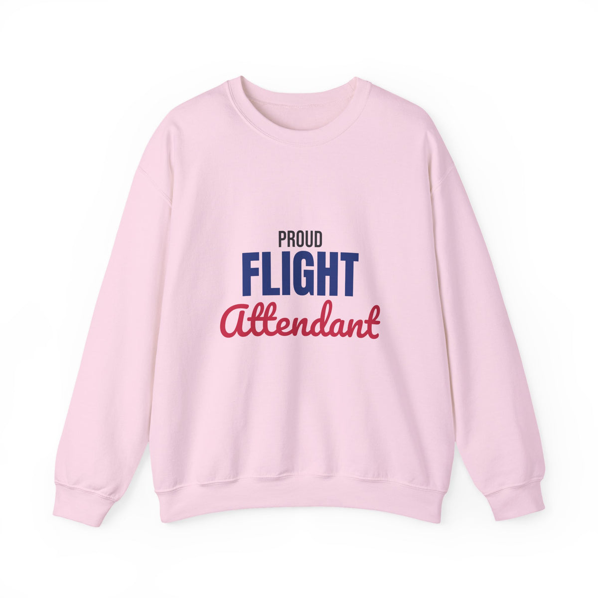 Proud Flight Attendant Sweatshirt, Flight Attendant Crewneck Sweatshirt