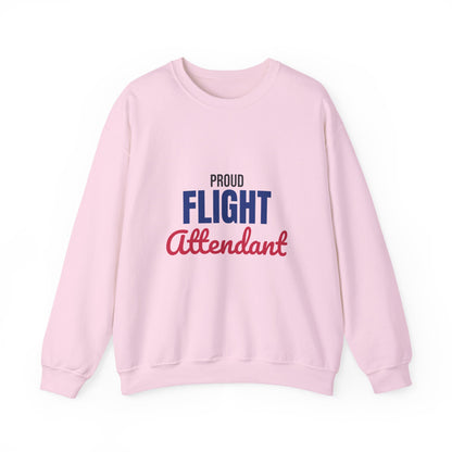 Proud Flight Attendant Sweatshirt, Flight Attendant Crewneck Sweatshirt