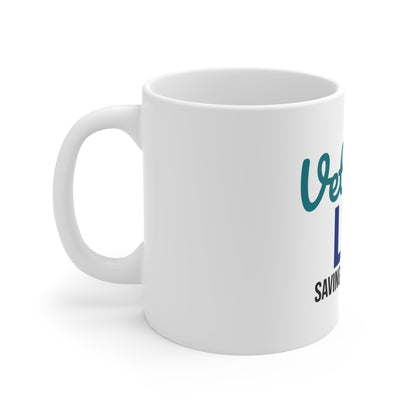 Vet Tech Life Saving Paws Daily Mug