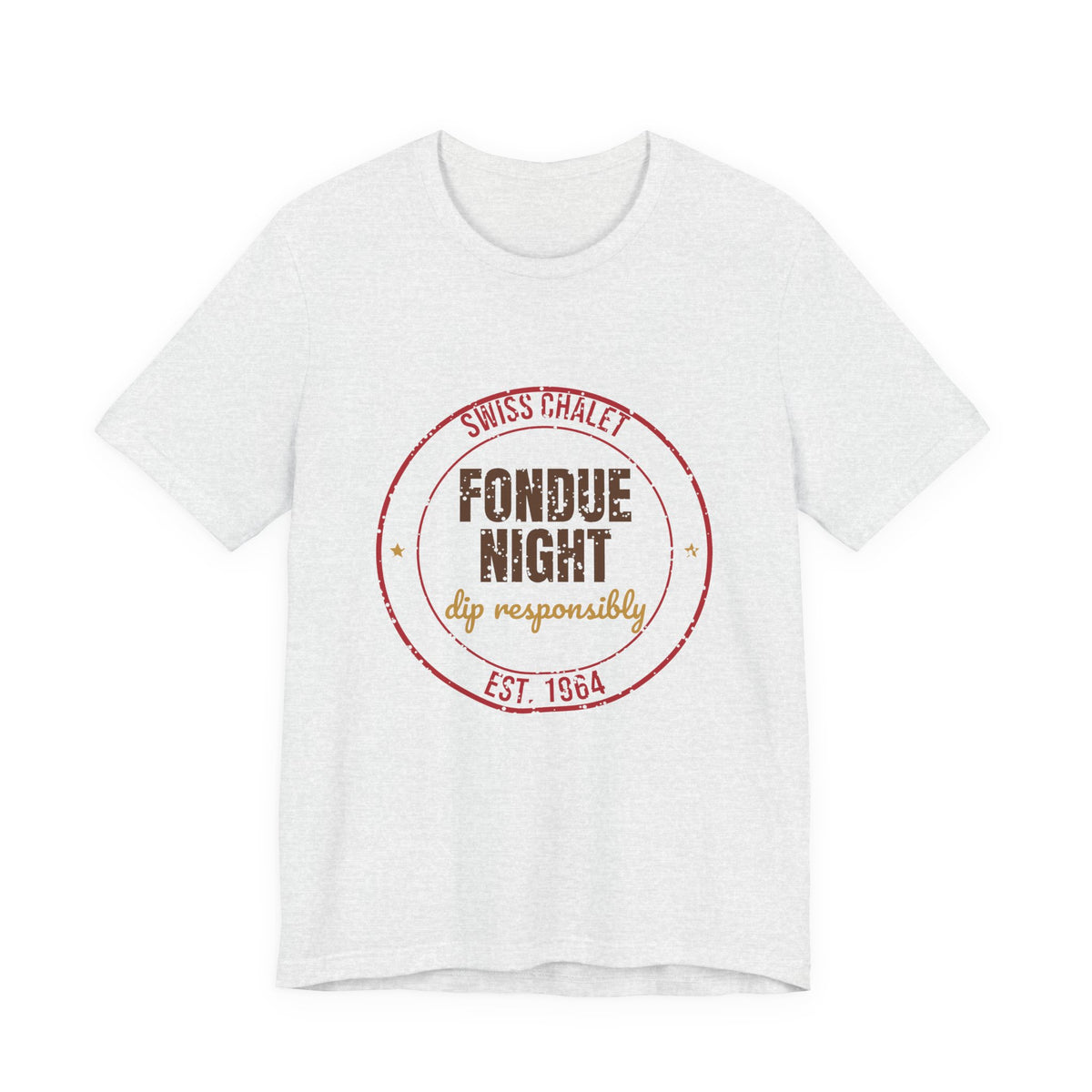 Swiss Chalet Fondue Night Est. 1964 Shirt, Vintage Fondue T-Shirt, Vintage Fondue Gift