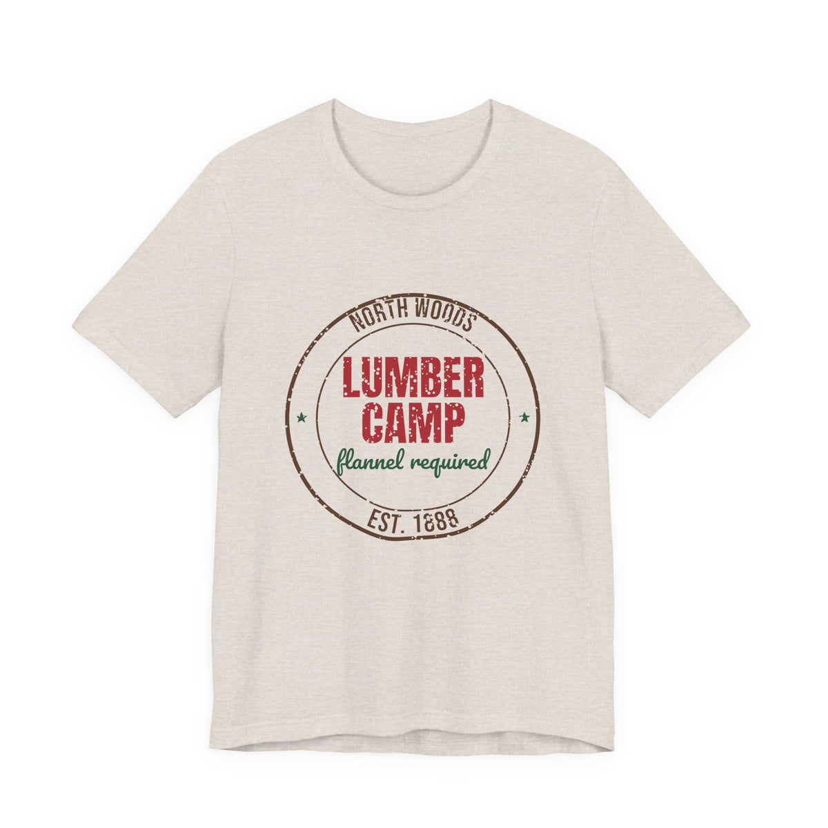 North Woods Lumber Camp Est. 1888 Shirt, Vintage Lumberjack T-Shirt, Vintage Lumberjack Gift