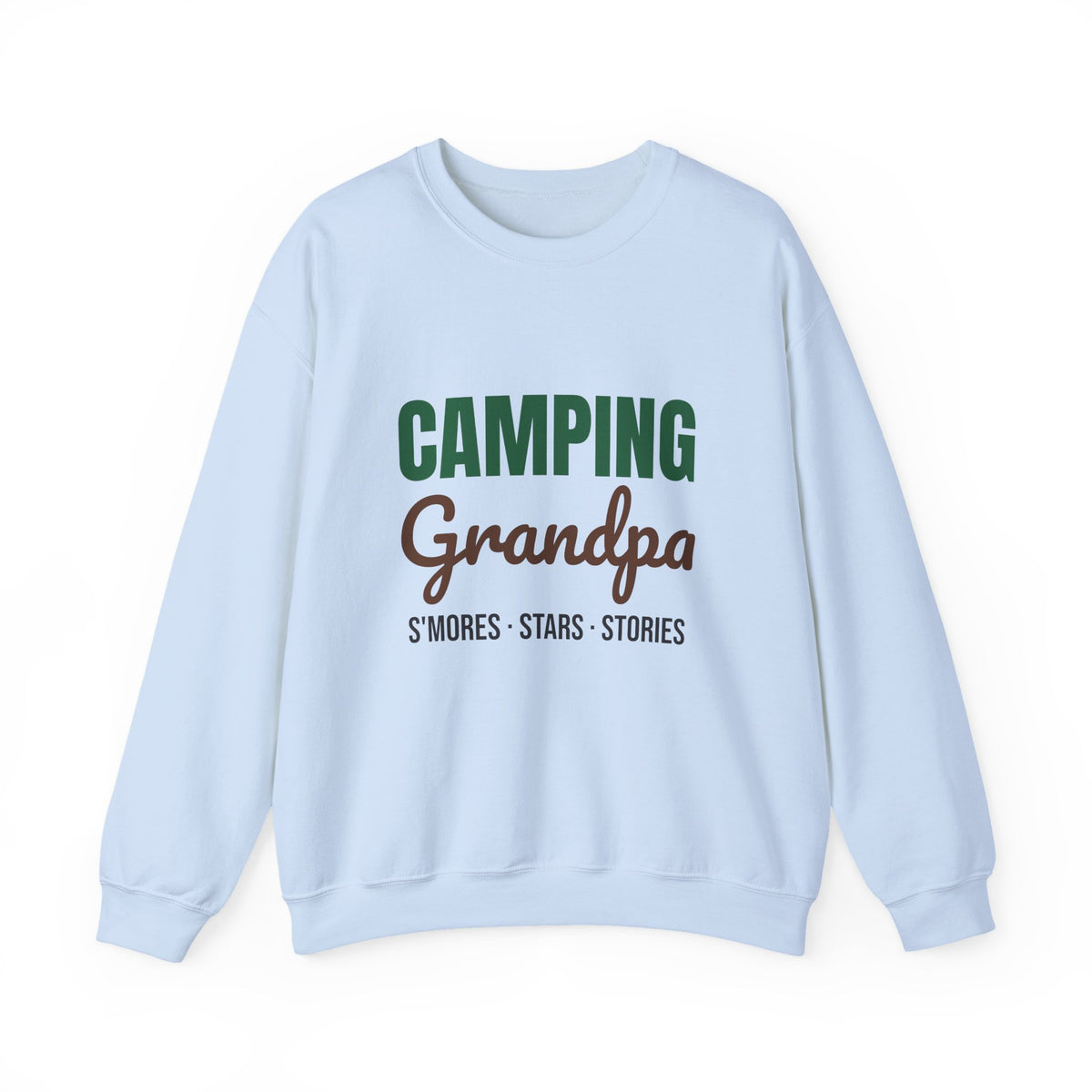 Camping Grandpa Sweatshirt, Camping Grandpa Crewneck