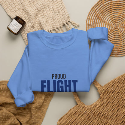 Proud Flight Attendant Sweatshirt, Flight Attendant Crewneck Sweatshirt
