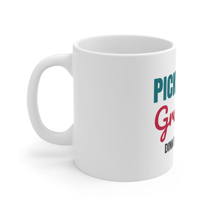 Pickleball Grandma Dink Responsibly Mug