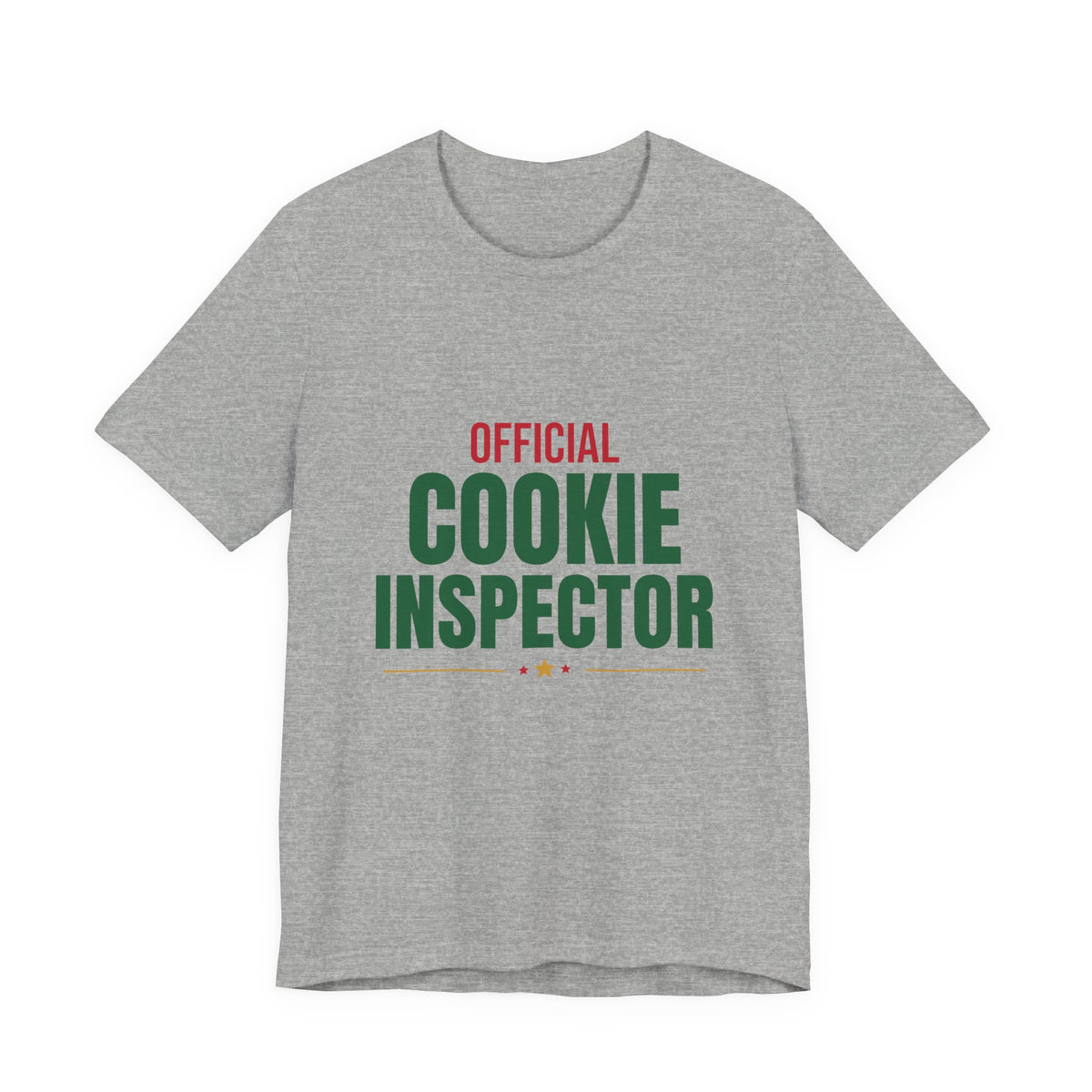 Official Cookie Inspector Shirt, Funny Christmas Baking T-Shirt