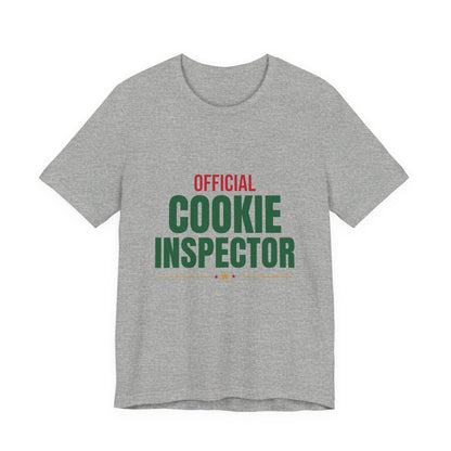 Official Cookie Inspector Shirt, Funny Christmas Baking T-Shirt