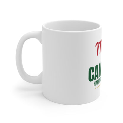 Merry Campmas Mug, Camping Christmas Coffee Mug 11oz
