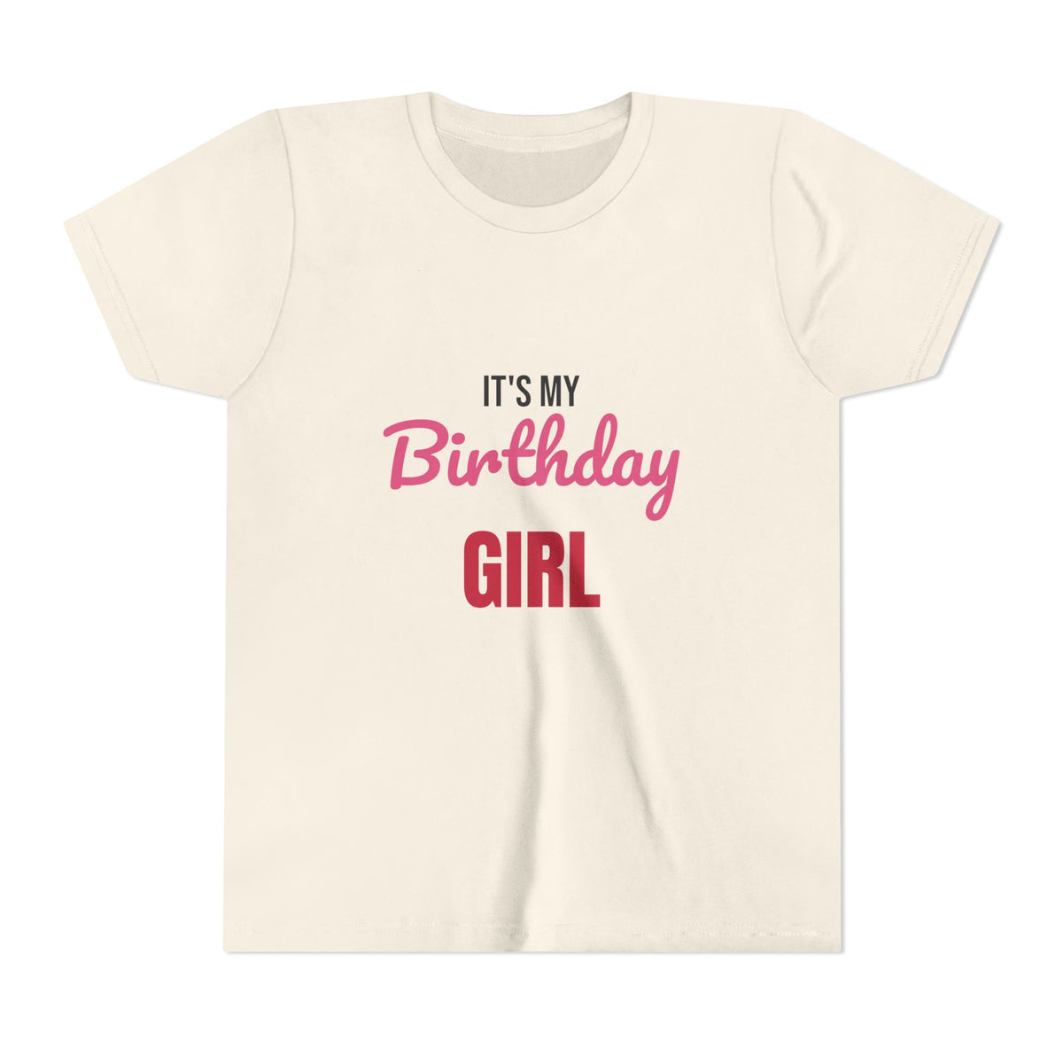 It's My Birthday Girl Kids Shirt