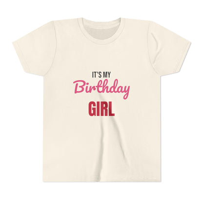 It's My Birthday Girl Kids Shirt