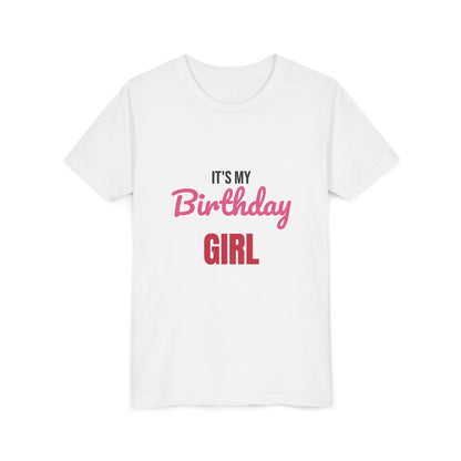 It's My Birthday Girl Kids Shirt, Girls Birthday T-Shirt