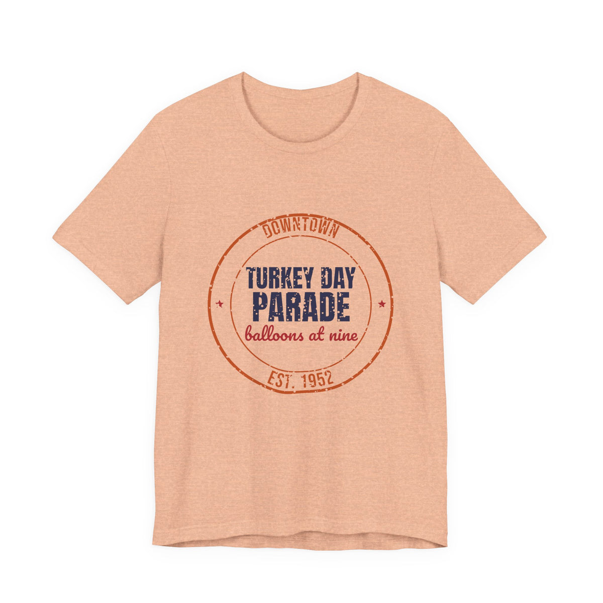 Downtown Turkey Day Parade Est. 1952 Shirt, Vintage Thanksgiving T-Shirt, Vintage Thanksgiving Gift