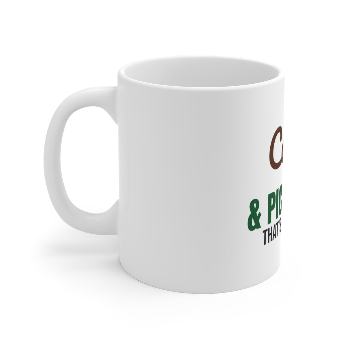 Coffee and Pickleball That's My Morning Mug