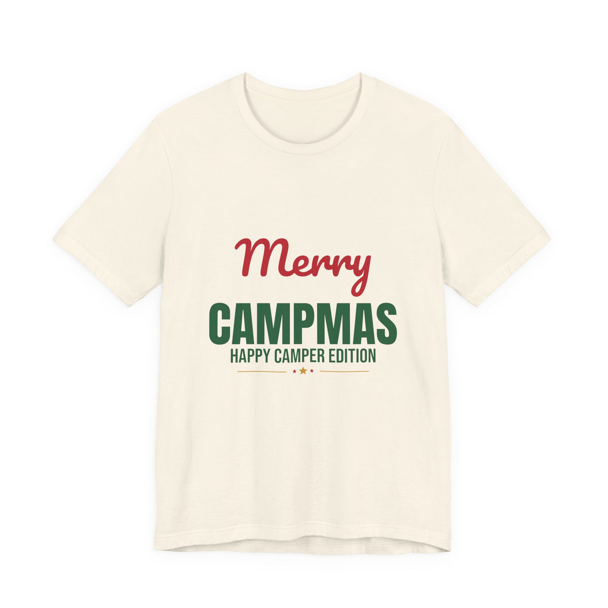 Merry Campmas Shirt, Camping Christmas T-Shirt, Camper Gift