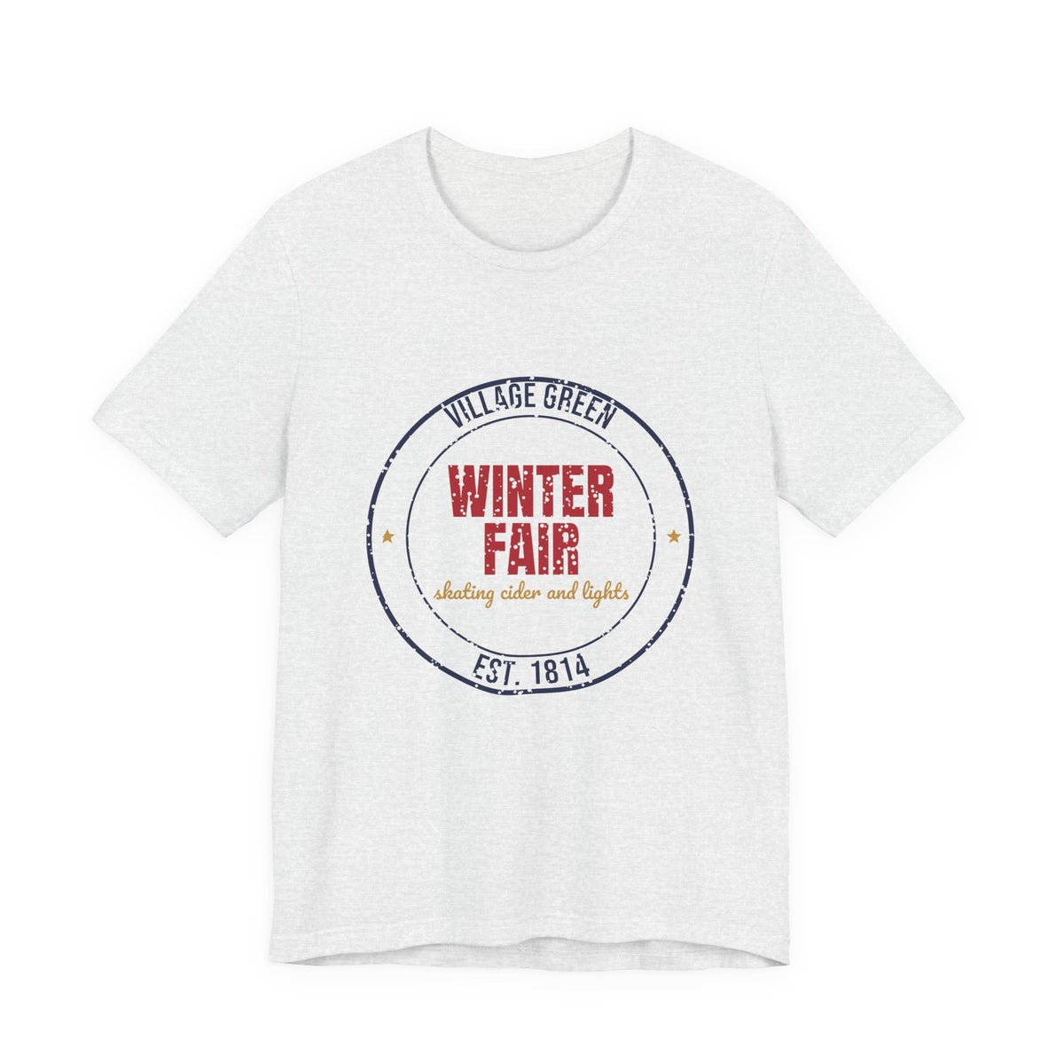 Village Green Winter Fair Est. 1814 Shirt, Vintage Winter T-Shirt, Vintage Winter Gift
