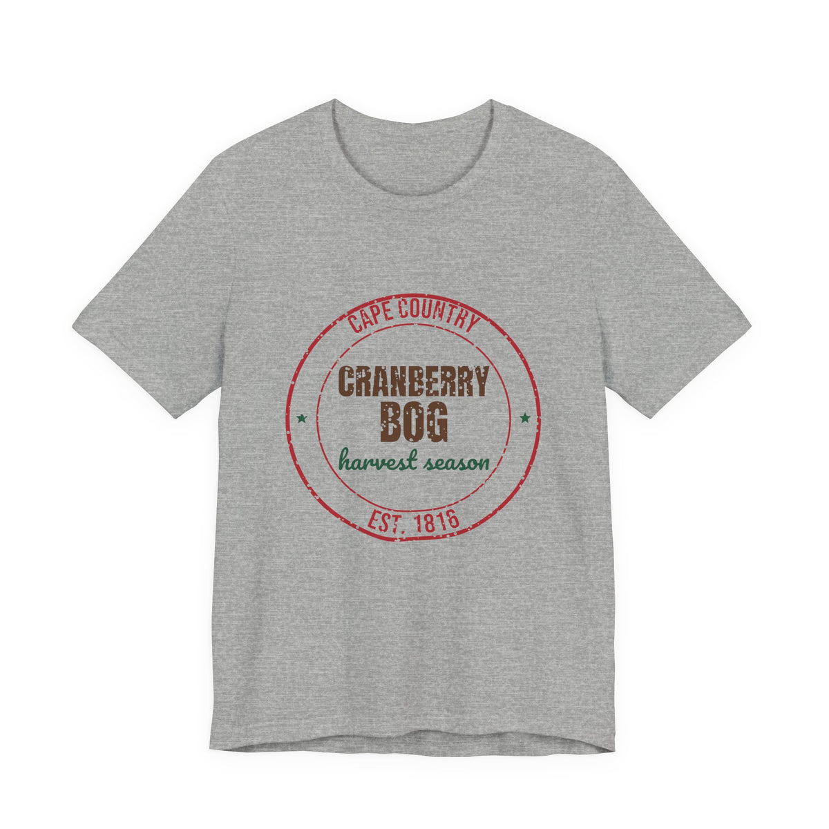 Cape Country Cranberry Bog Est. 1816 Shirt, Vintage Thanksgiving T-Shirt, Vintage Thanksgiving Gift