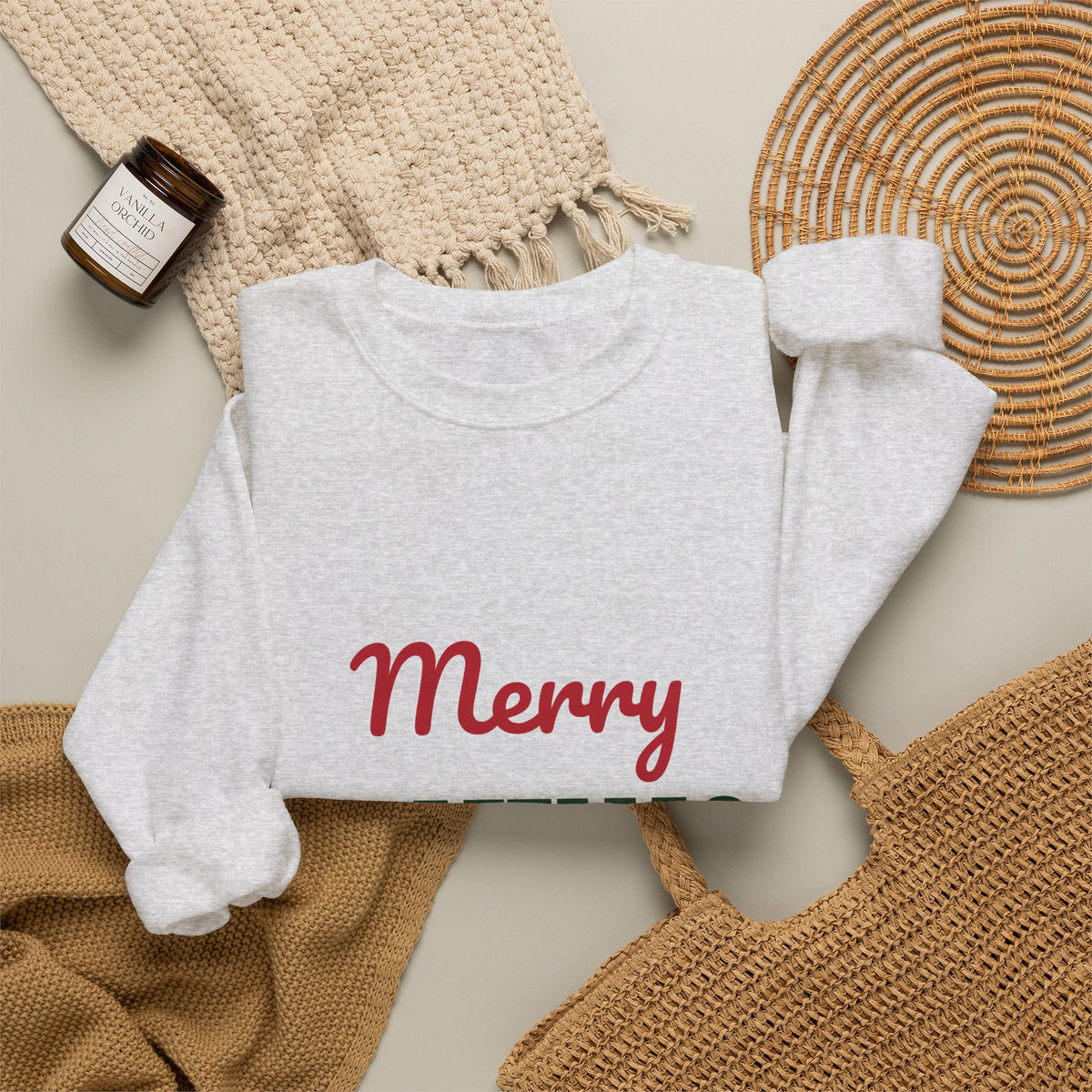 Merry Craftmas Sweatshirt, Crafter Christmas Crewneck