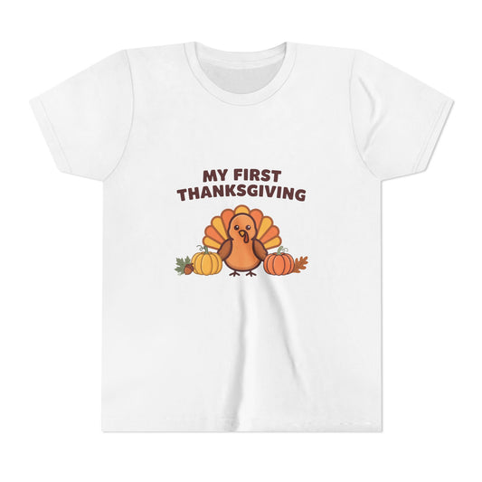 My First Thanksgiving Kids Shirt