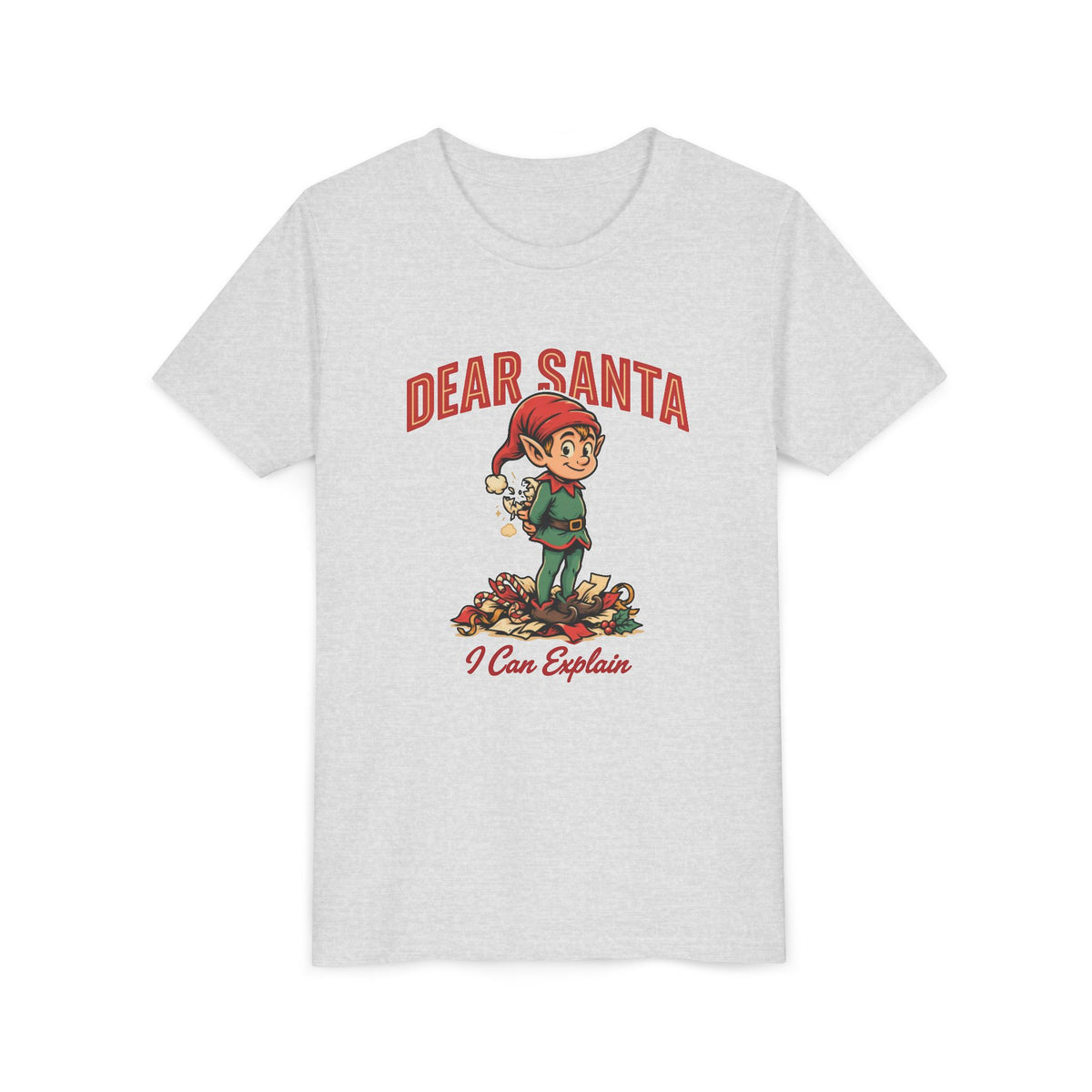 Dear Santa I Can Explain Kids Shirt, Funny Christmas Youth Tee
