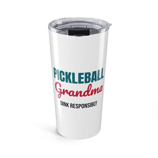 Pickleball Grandma Dink Responsibly Tumbler