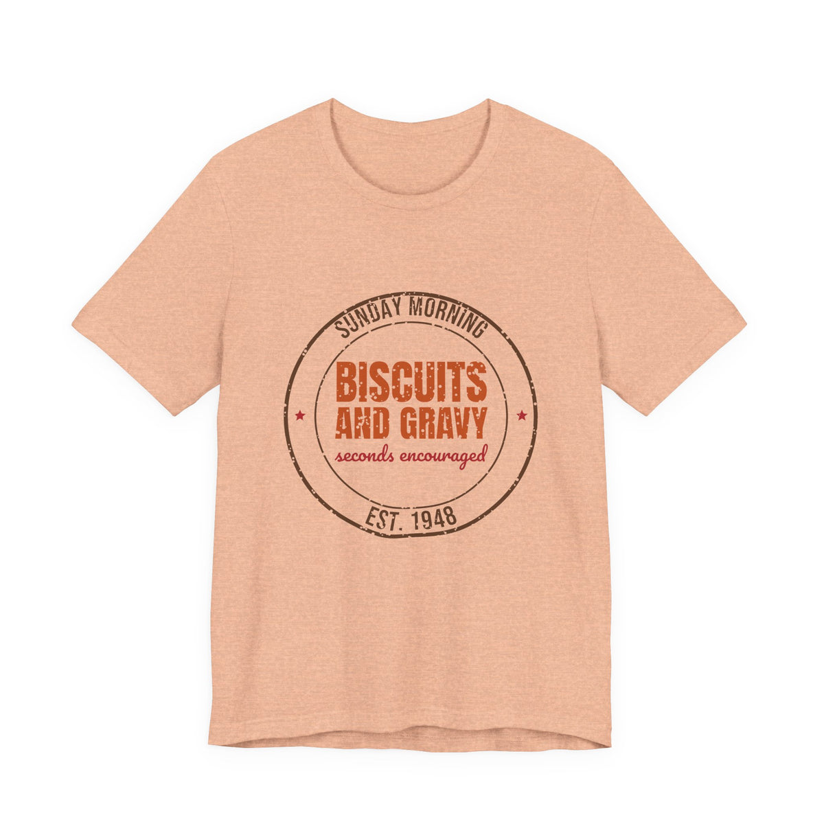 Sunday Morning Biscuits and Gravy Est. 1948 Shirt, Vintage Southern T-Shirt, Vintage Southern Gift